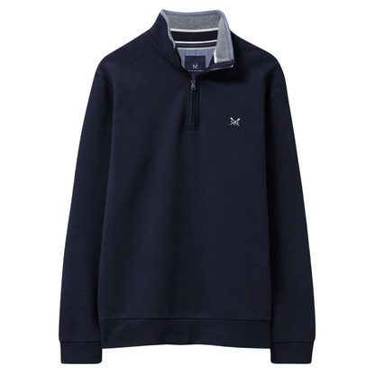 Crew Clothing Mens Classic Half Zip Sweatshirt