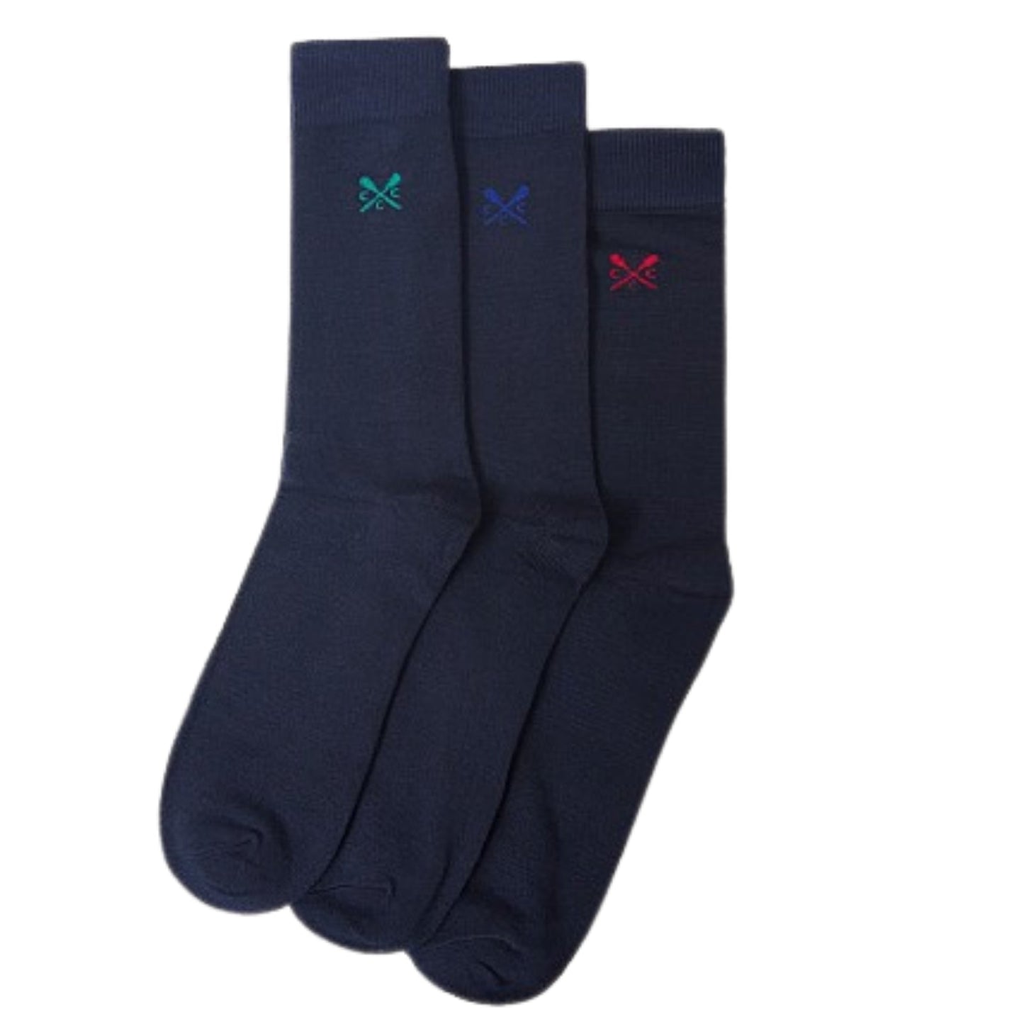 Crew Clothing Mens 3 Pack Bamboo
