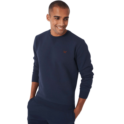 Crew Clothing Mens Crossed Oars Crew Neck Sweatshirt
