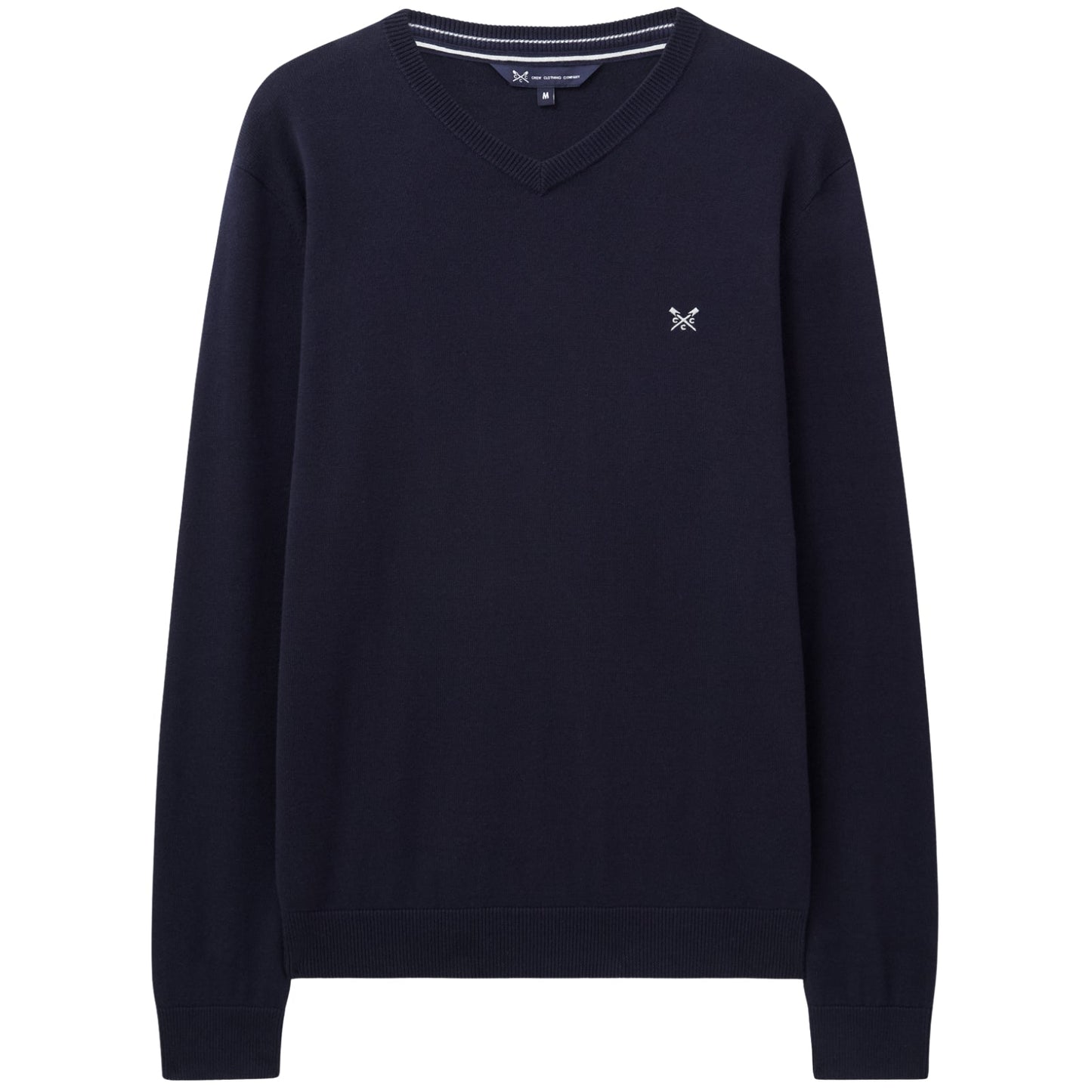 Crew Clothing Mens Organic Cotton V Neck Sweatshirt