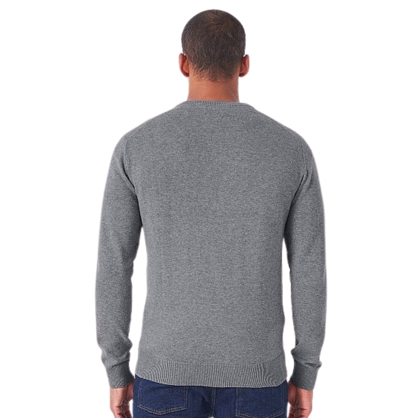 Crew Clothing Mens Organic Cotton V Neck Sweatshirt