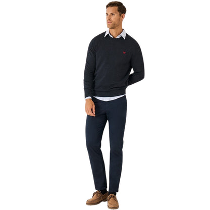 Crew Clothing Mens Organic Cotton Crew Neck Knitwear Jumper