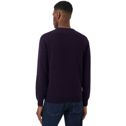 Crew Clothing Mens Organic Cotton Crew Neck Knitwear Jumper