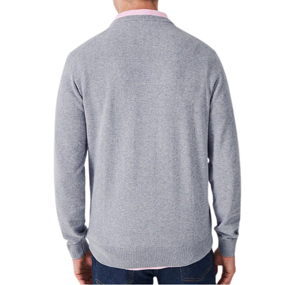 Crew Clothing Mens Organic Cotton Crew Neck Knitwear Jumper