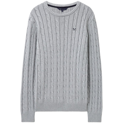 Crew Clothing Mens Oarsman Organic Cable Crew Knitwear Jumper