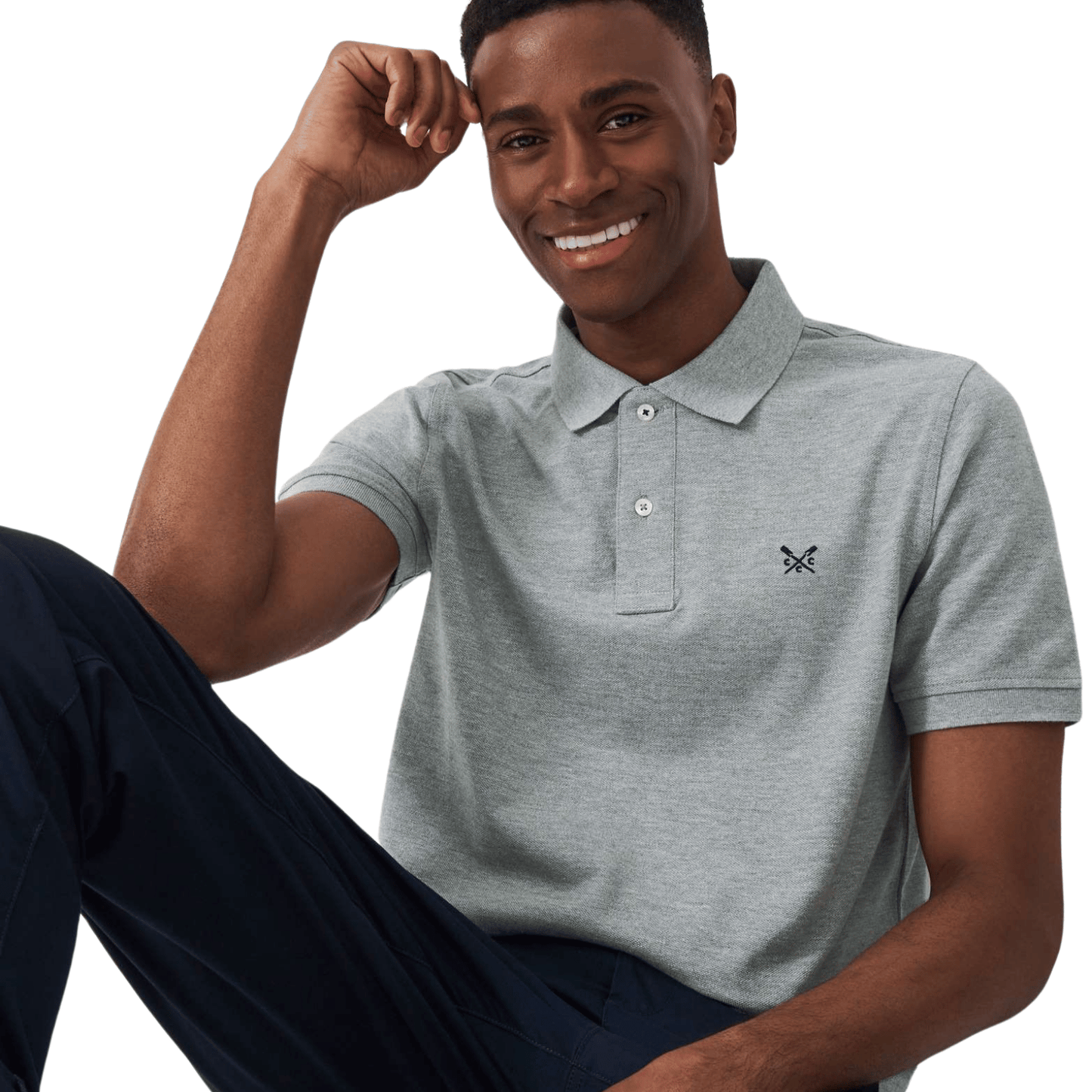 Crew Clothing Mens Classic Pique Short Sleeve Polo Shirt