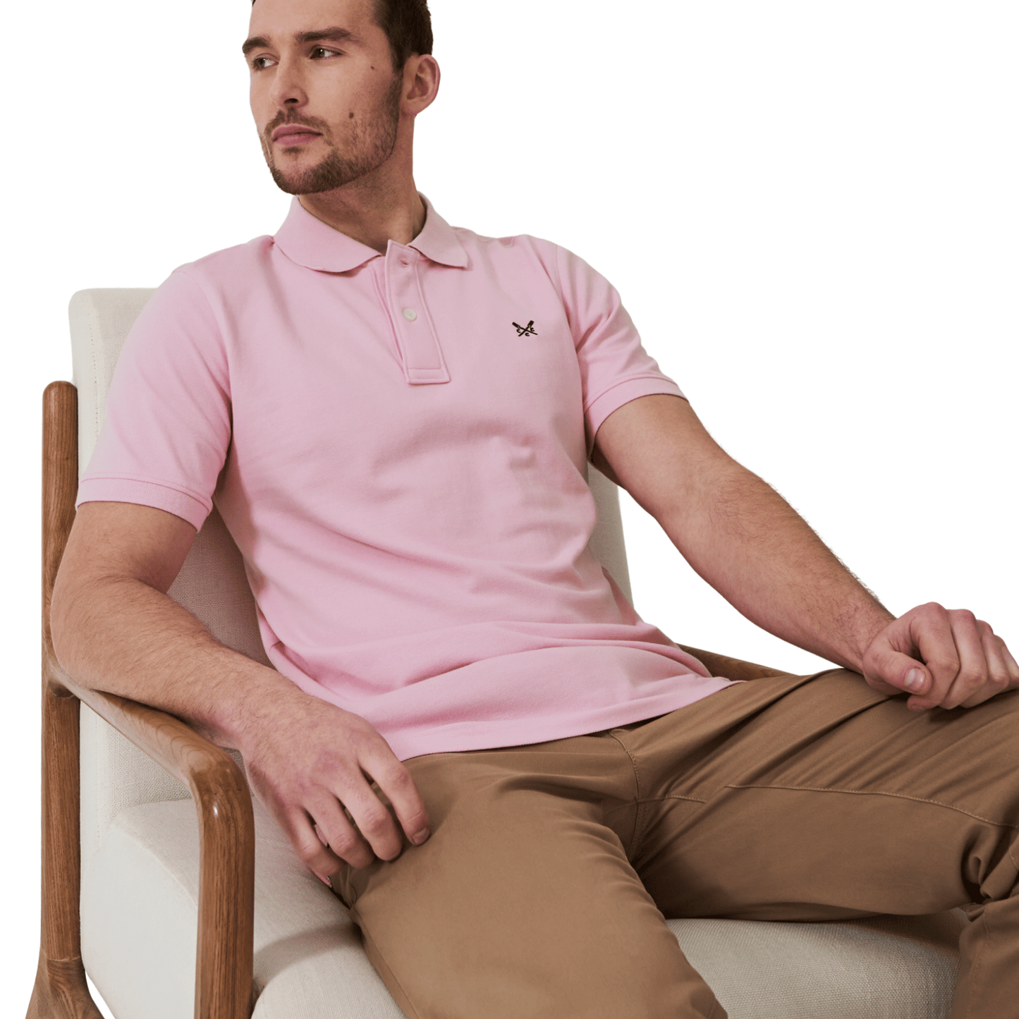 Crew Clothing Mens Classic Pique Short Sleeve Polo Shirt