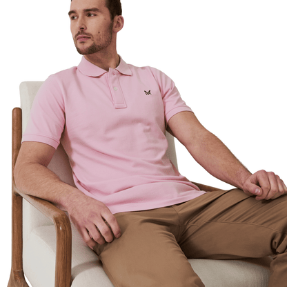 Crew Clothing Mens Classic Pique Short Sleeve Polo Shirt