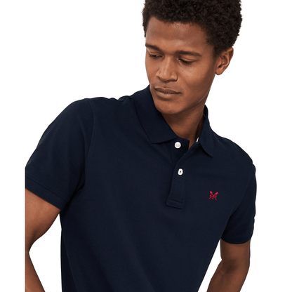 Crew Clothing Mens Classic Pique Short Sleeve Polo Shirt