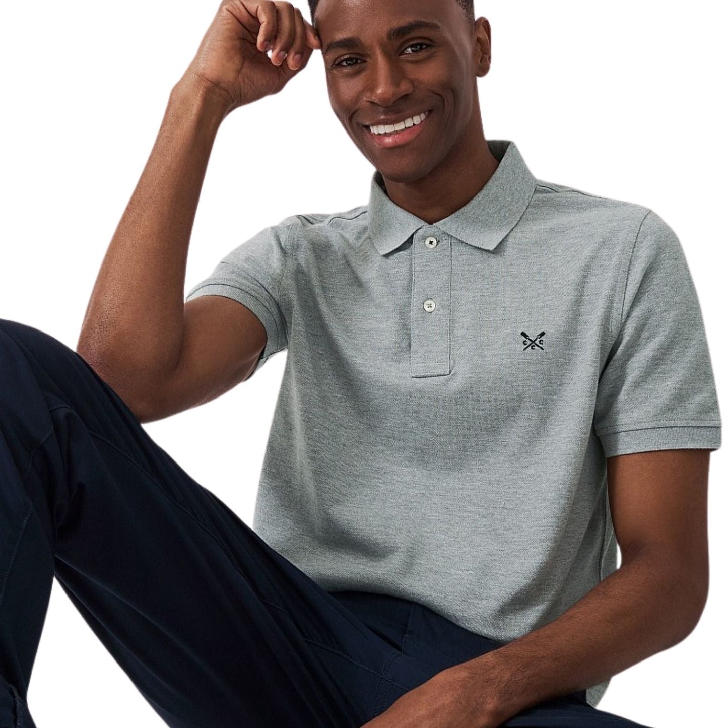 Crew Clothing Mens Classic Pique Short Sleeve Polo Shirt