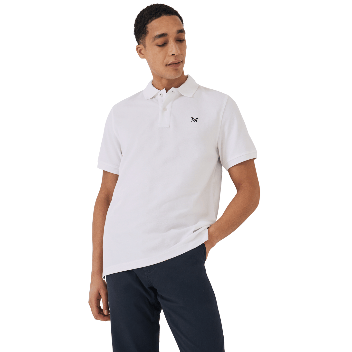 Crew Clothing Mens Classic Pique Short Sleeve Polo Shirt