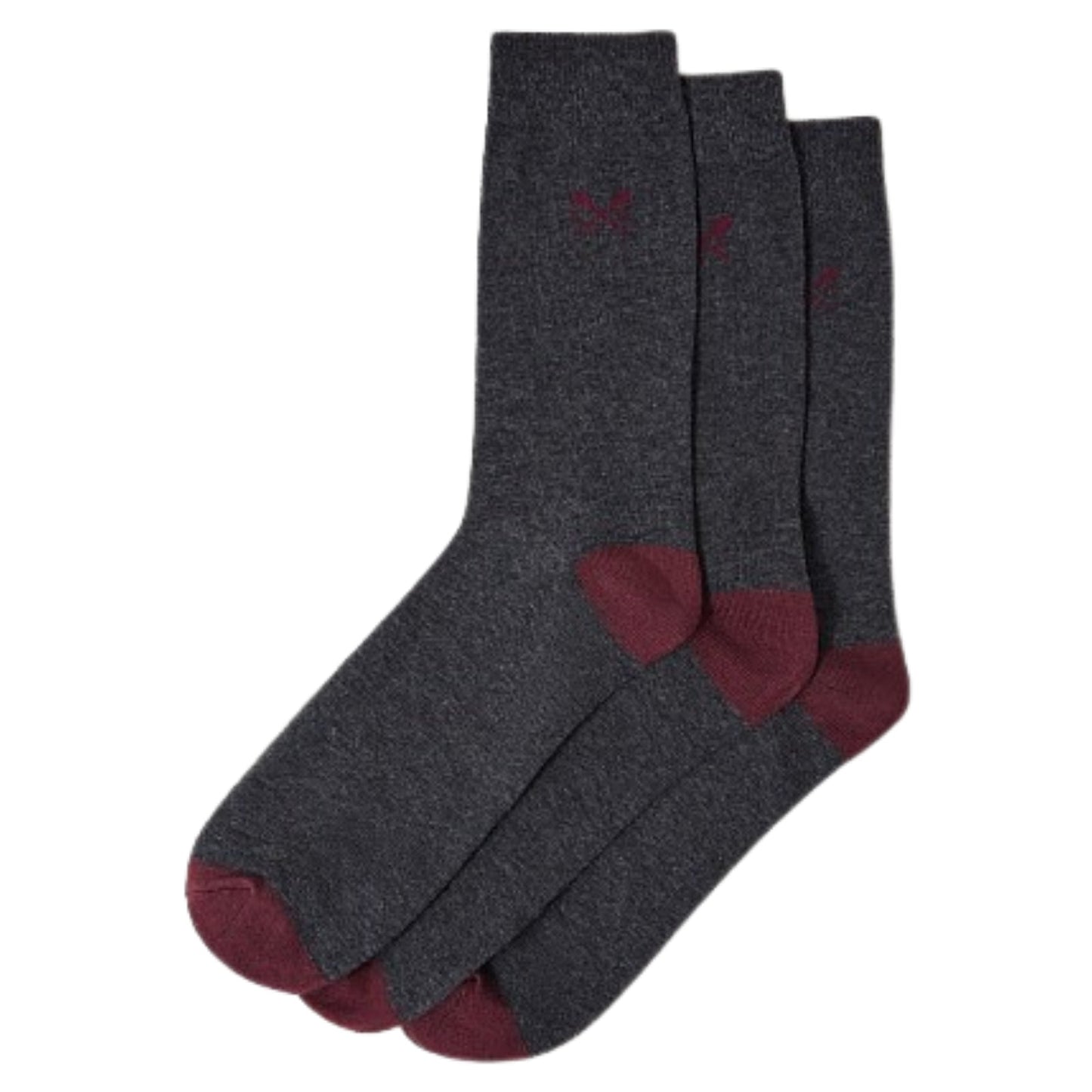 Crew Clothing Mens 3 Pack Bamboo