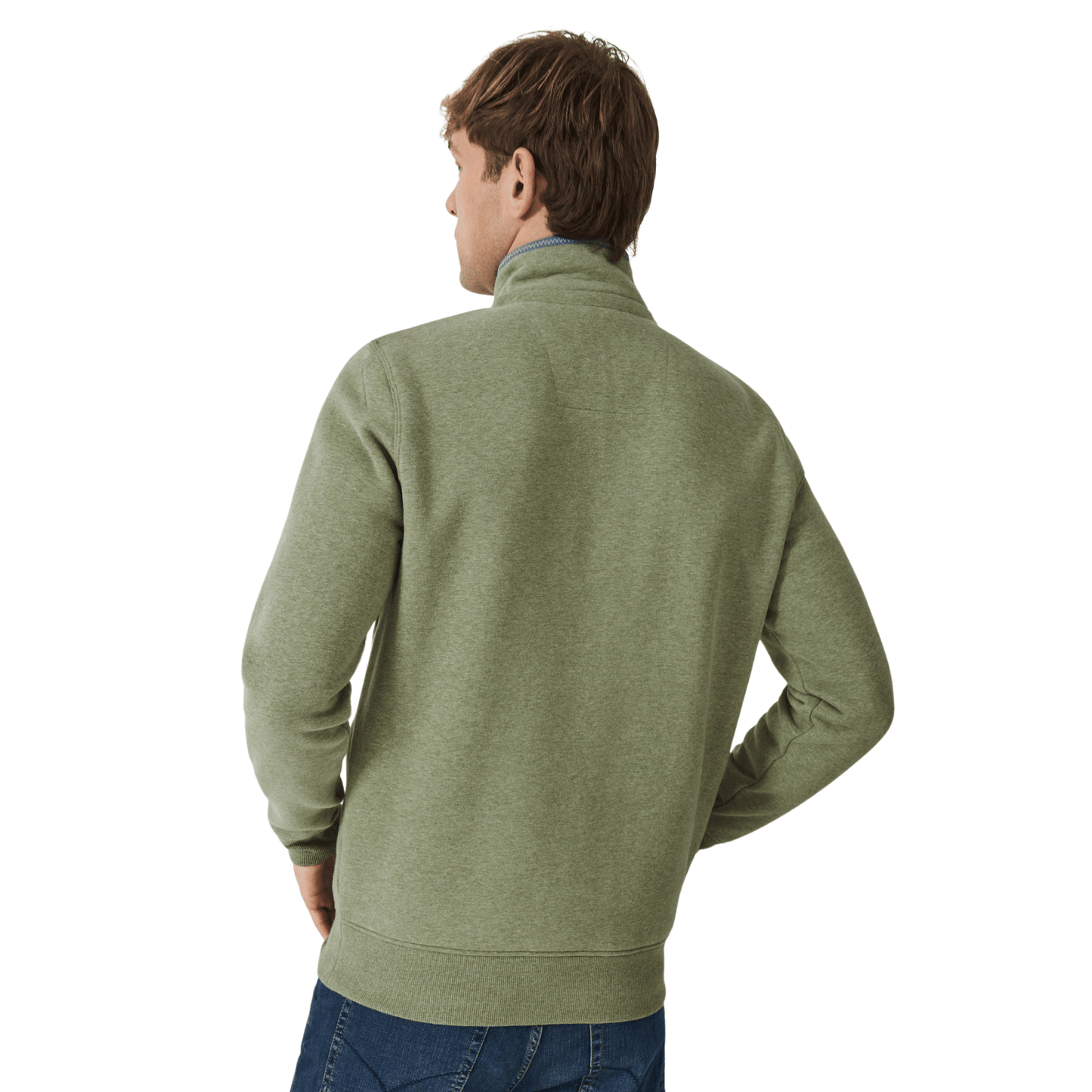 Crew Clothing Mens Classic Half Zip Sweatshirt