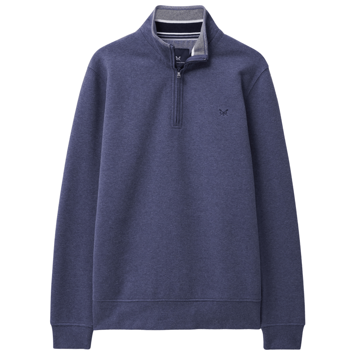 Crew Clothing Mens Classic Half Zip Sweatshirt
