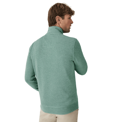Crew Clothing Mens French Rib Half Zip Sweatshirt