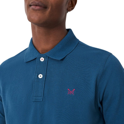 Crew Clothing Mens Classic Pique  Short Sleeve Polo Shirt