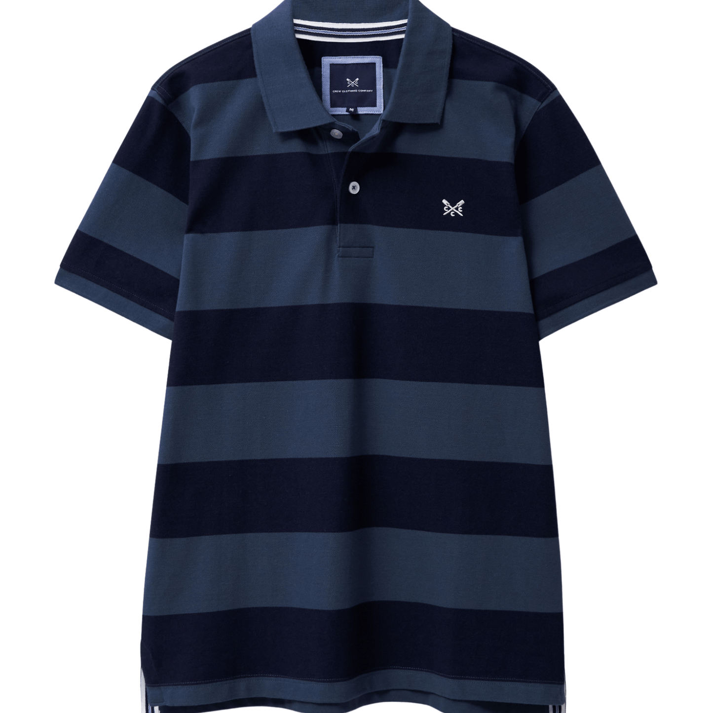 Crew Clothing Mens Heritage Stripe Short Sleeve Polo Shirt