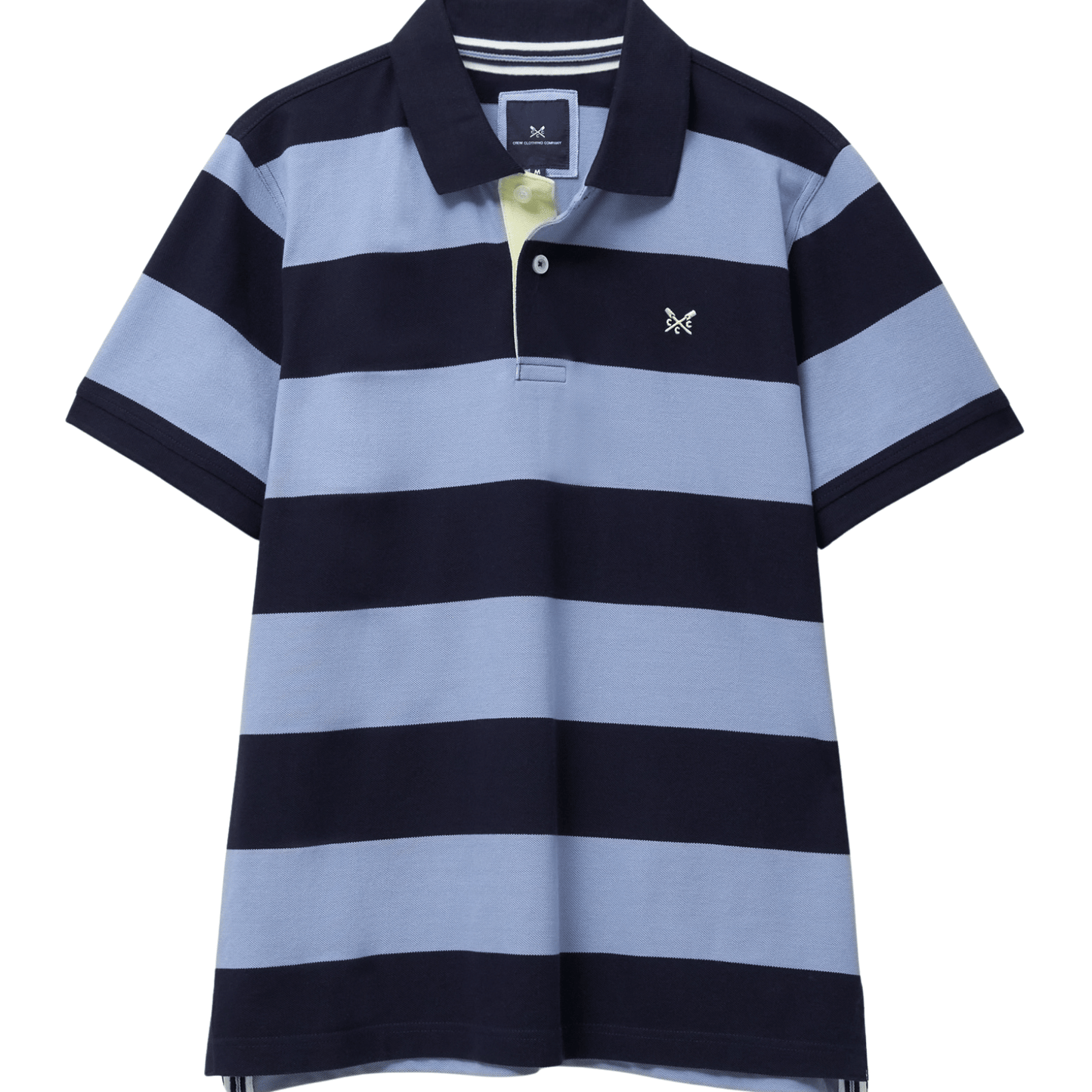 Crew Clothing Mens Heritage Stripe Short Sleeve Polo Shirt