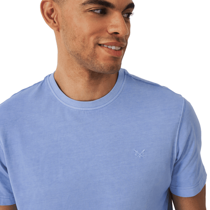Crew Clothing Mens Garment Dye T-Shirt