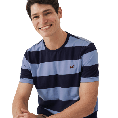 Crew Clothing Mens Newton Stripe T-Shirt