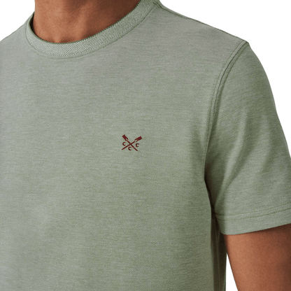 Crew Clothing Mens Oxford T-Shirt