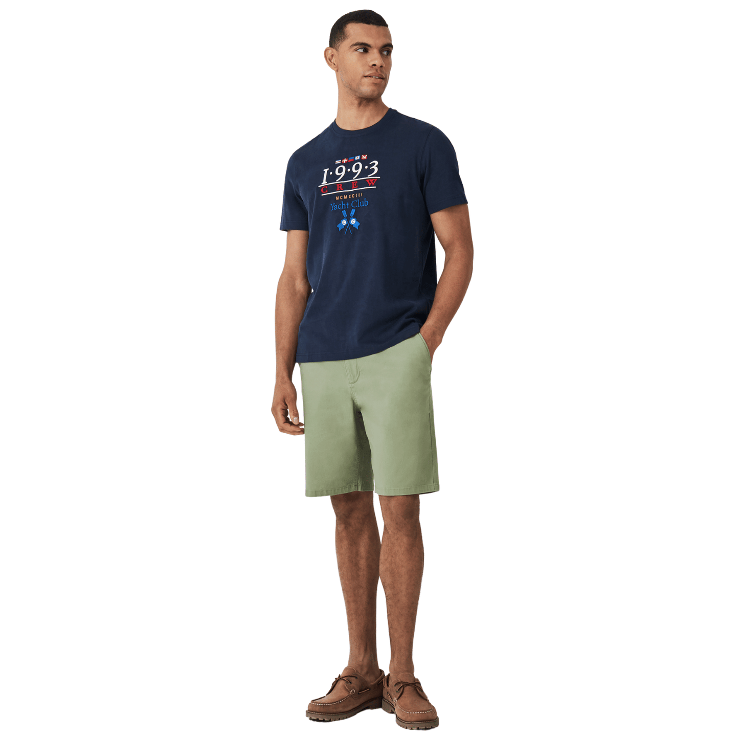 Crew Clothing Mens Bermuda Chino Shorts