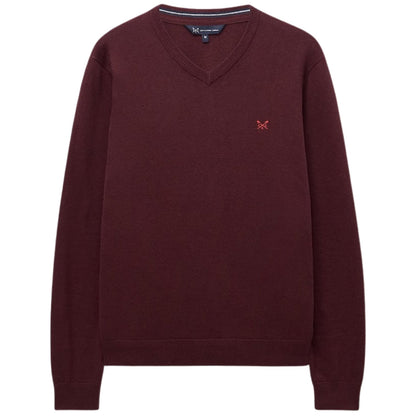 Crew Clothing Mens Organic Cotton Vee Sweatshirt
