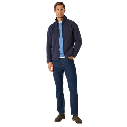 Crew Clothing Mens Aldringham Full Zip Fleece