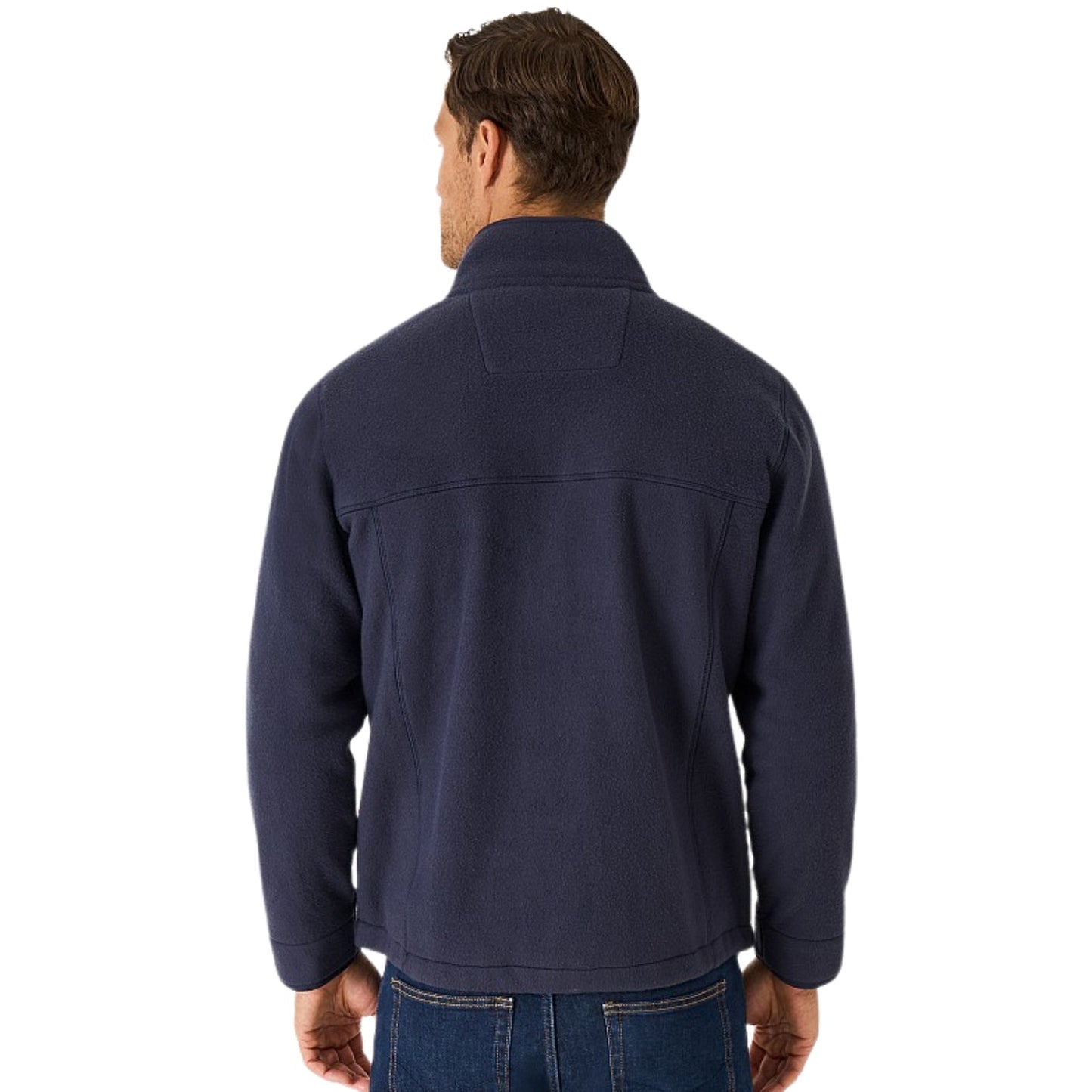 Crew Clothing Mens Aldringham Full Zip Fleece