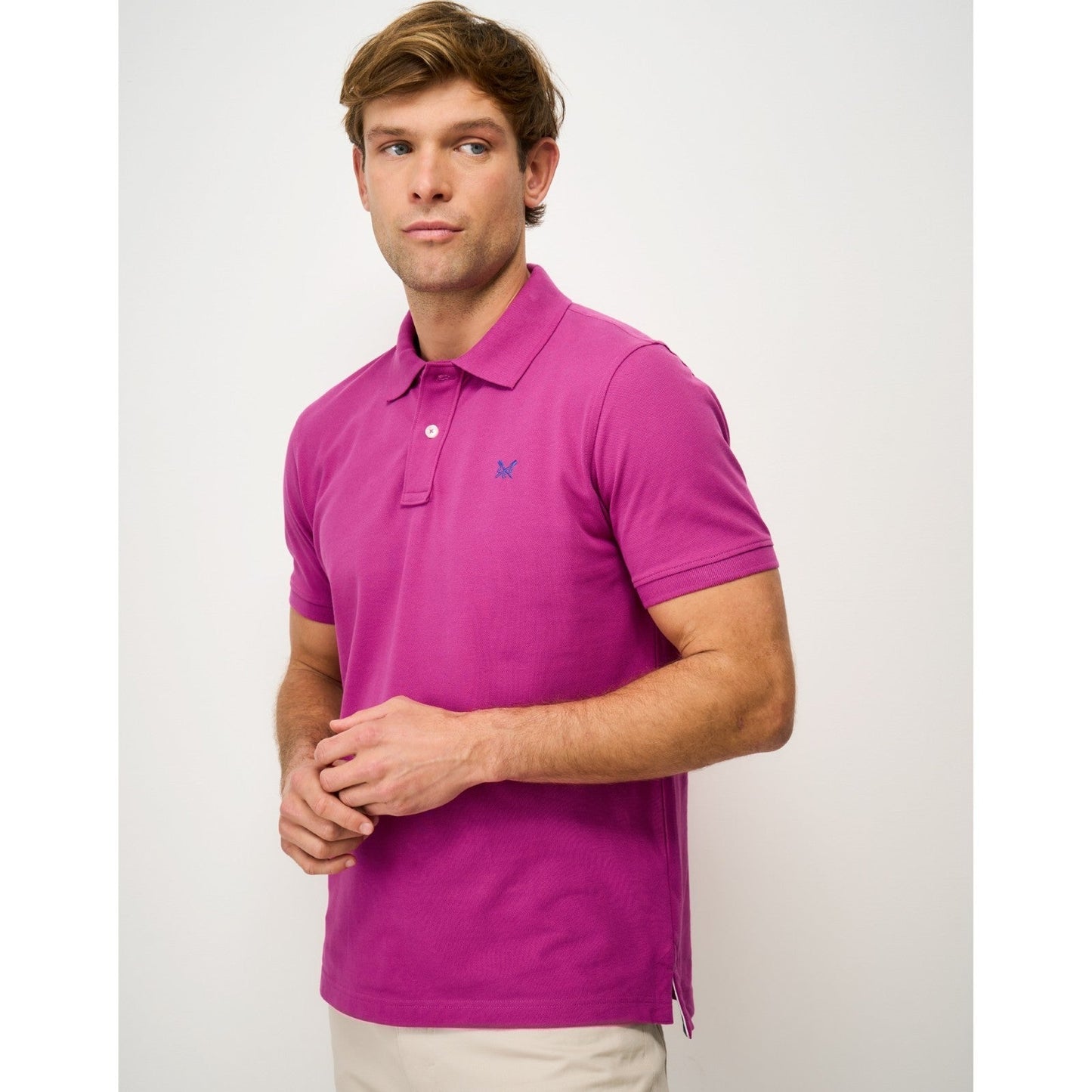 Crew Clothing Mens Classic Pique Short Sleeve Polo Shirt