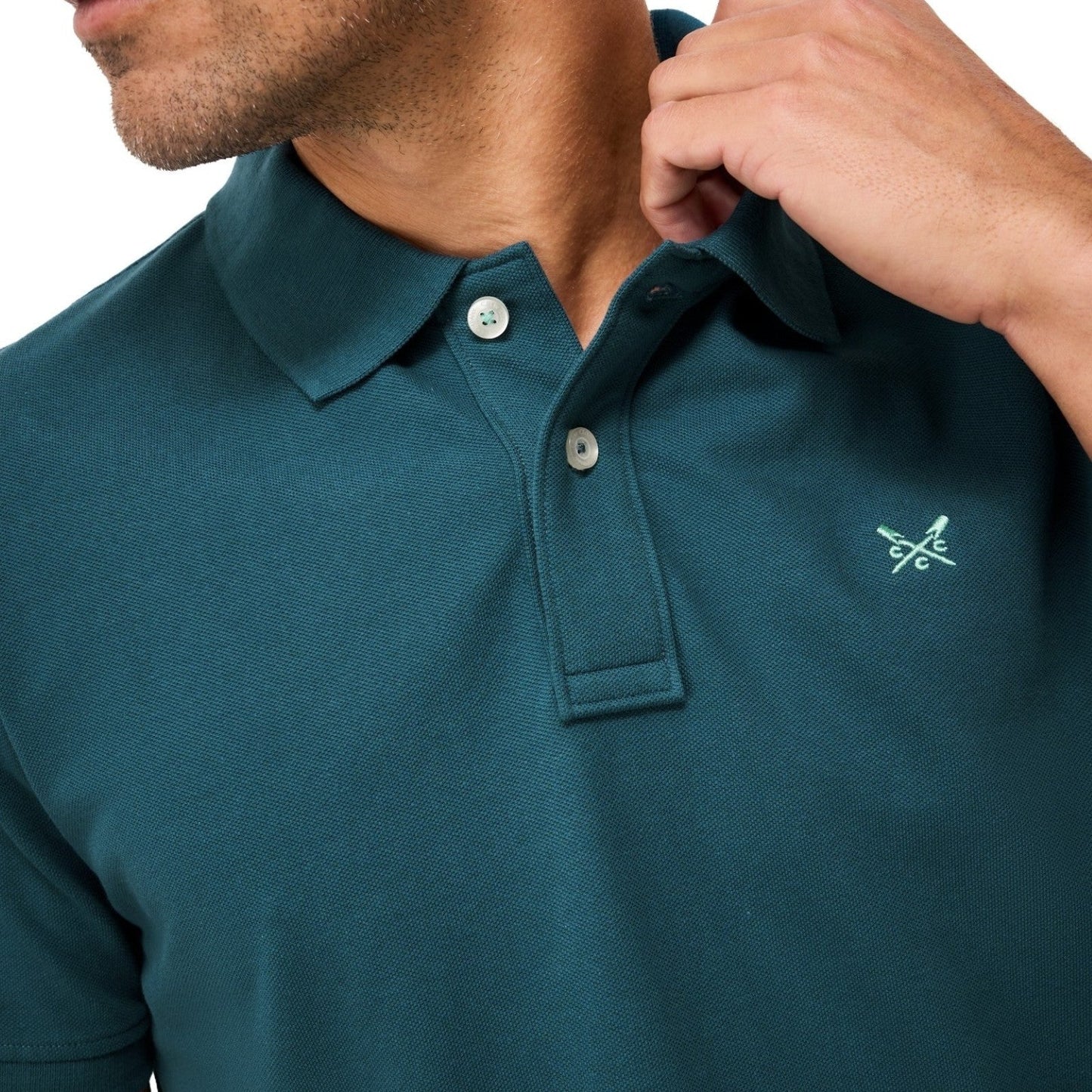 Crew Clothing Mens Classic Pique Short Sleeve Polo Shirt