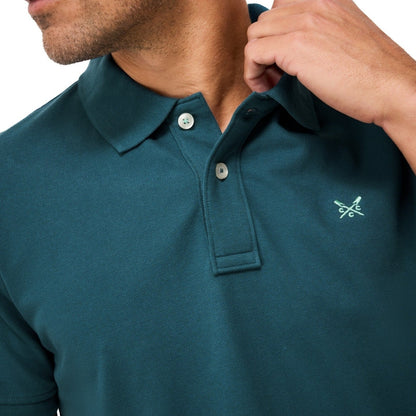 Crew Clothing Mens Classic Pique Short Sleeve Polo Shirt