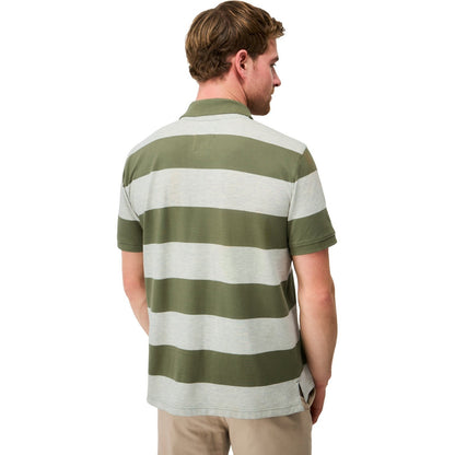 Crew Clothing Mens Heritage Stripe Short Sleeve Polo Shirt