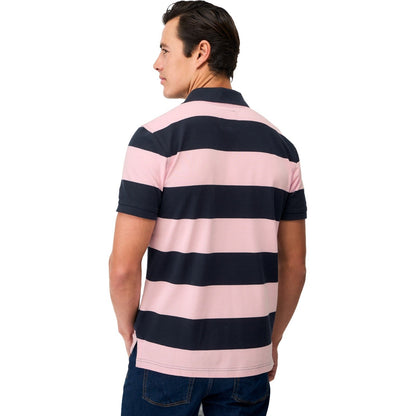 Crew Clothing Mens Heritage Stripe Short Sleeve Polo Shirt