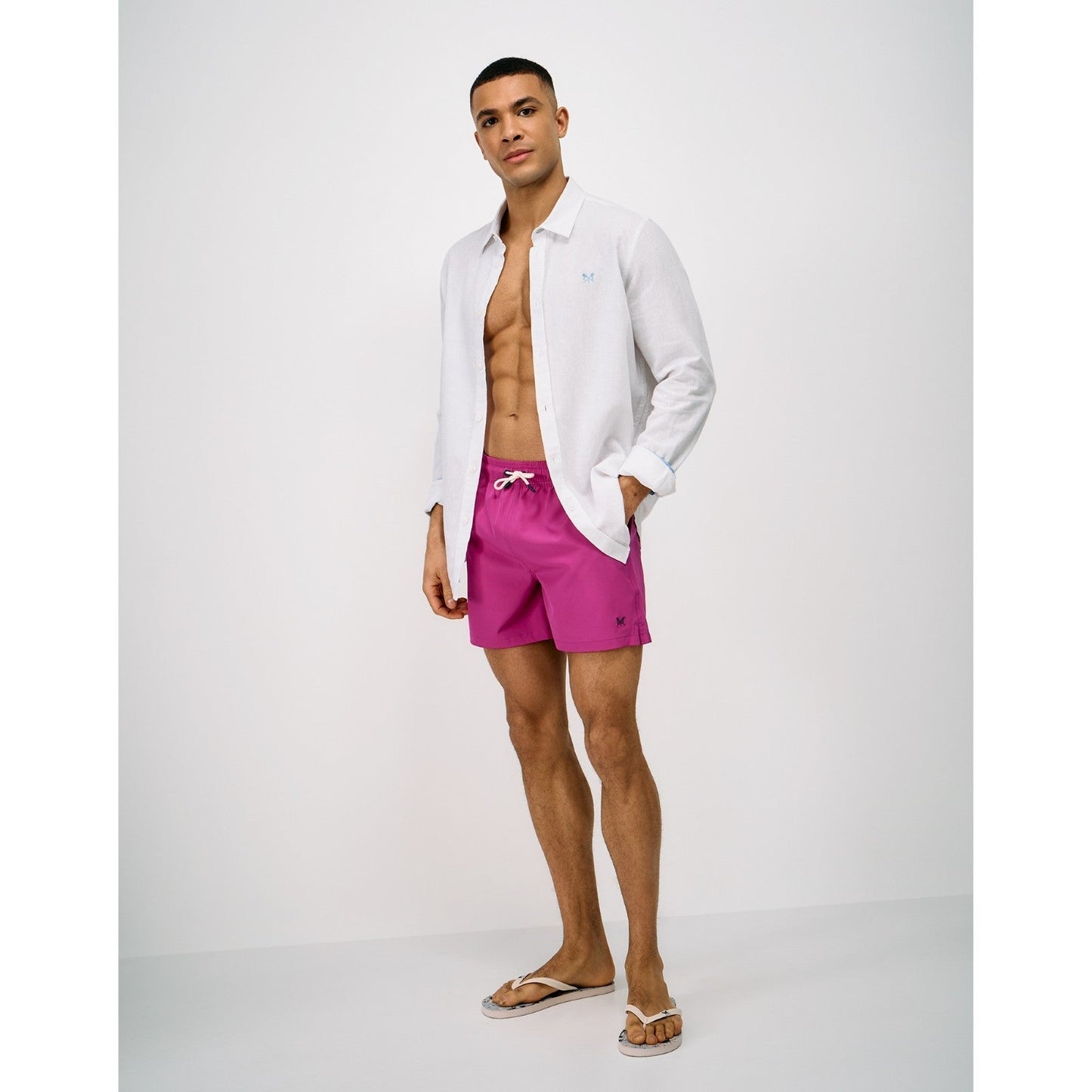 Crew Clothing Mens Plain Swim Shorts