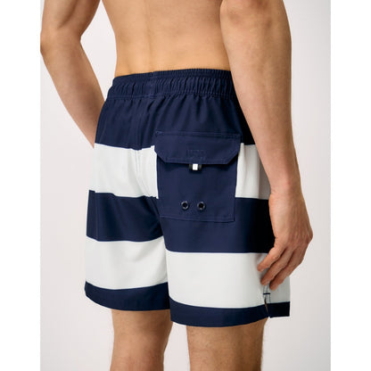 Crew Clothing Mens Heritage Stripe Swim Shorts