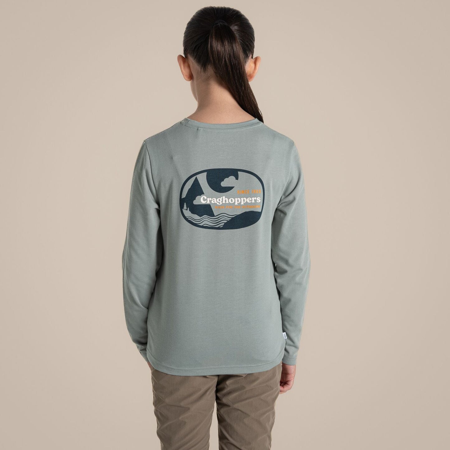 Craghoppers Kids NosiLife Cruz Long Sleeve T-Shirt