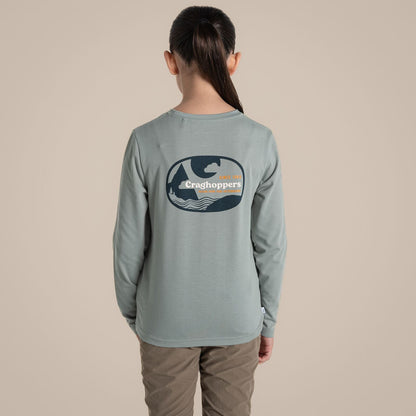 Craghoppers Kids NosiLife Cruz Long Sleeve T-Shirt