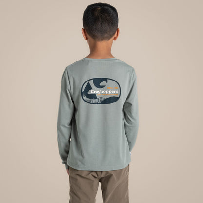 Craghoppers Kids NosiLife Cruz Long Sleeve T-Shirt