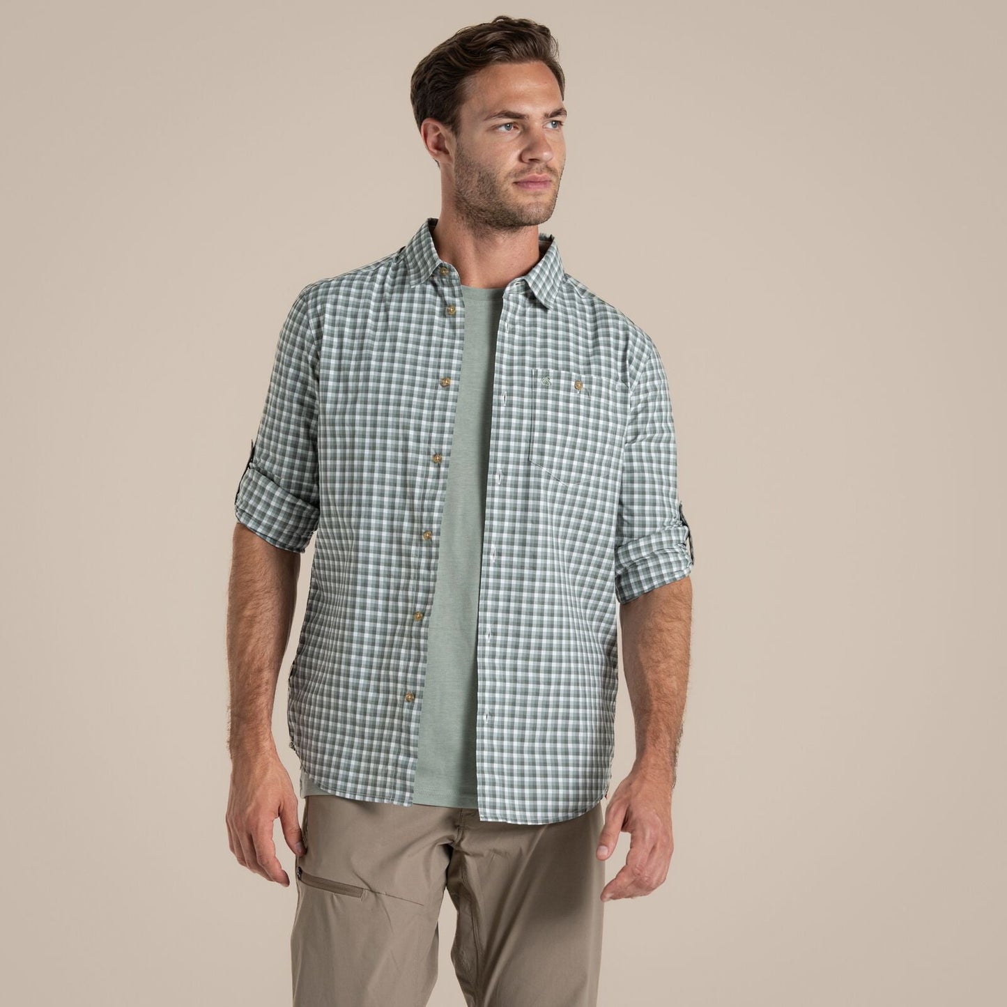 Craghoppers Mens NosiLife Nuoro Long Sleeve Shirt