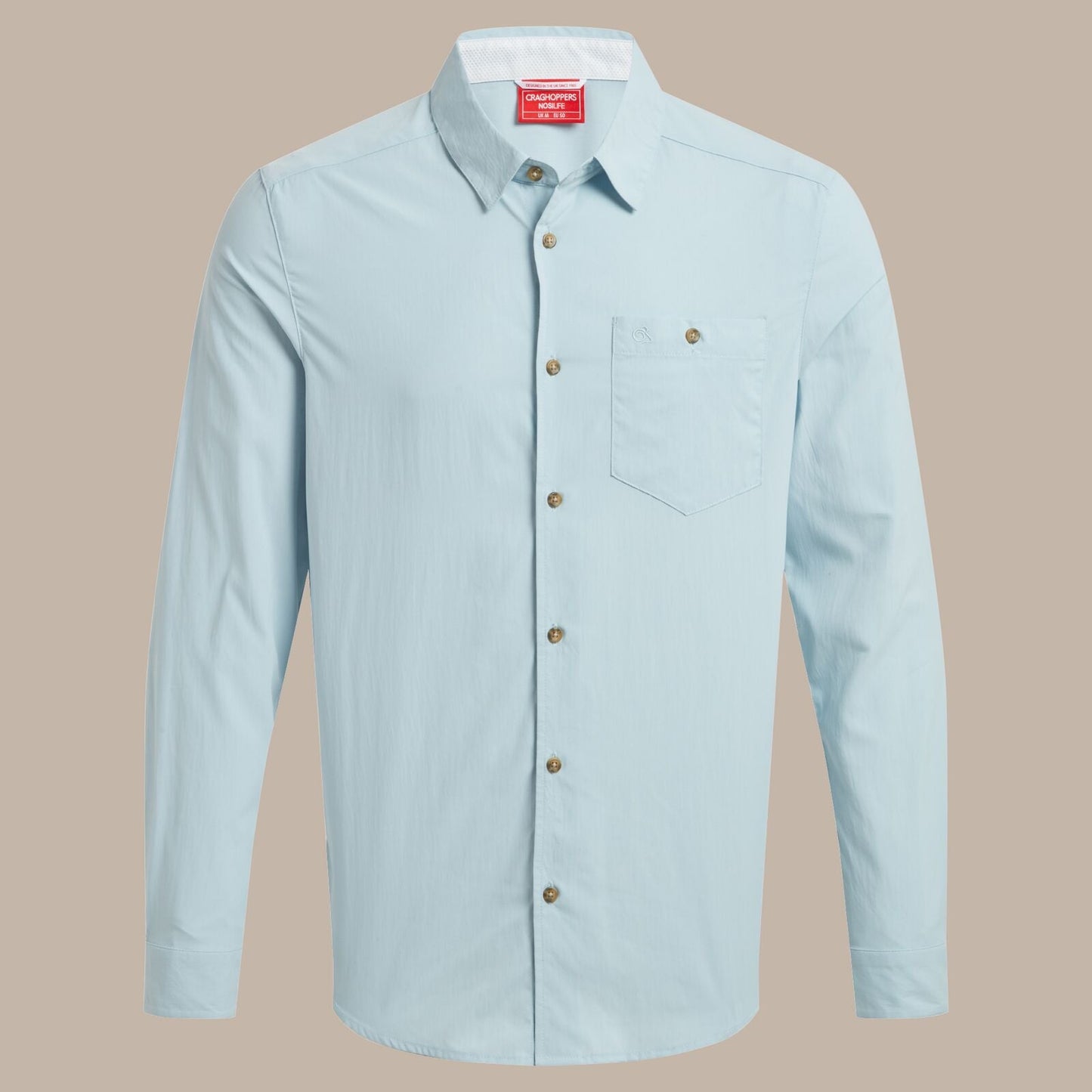 Craghoppers Mens NosiLife Nuoro II UPF Long Sleeve Shirt