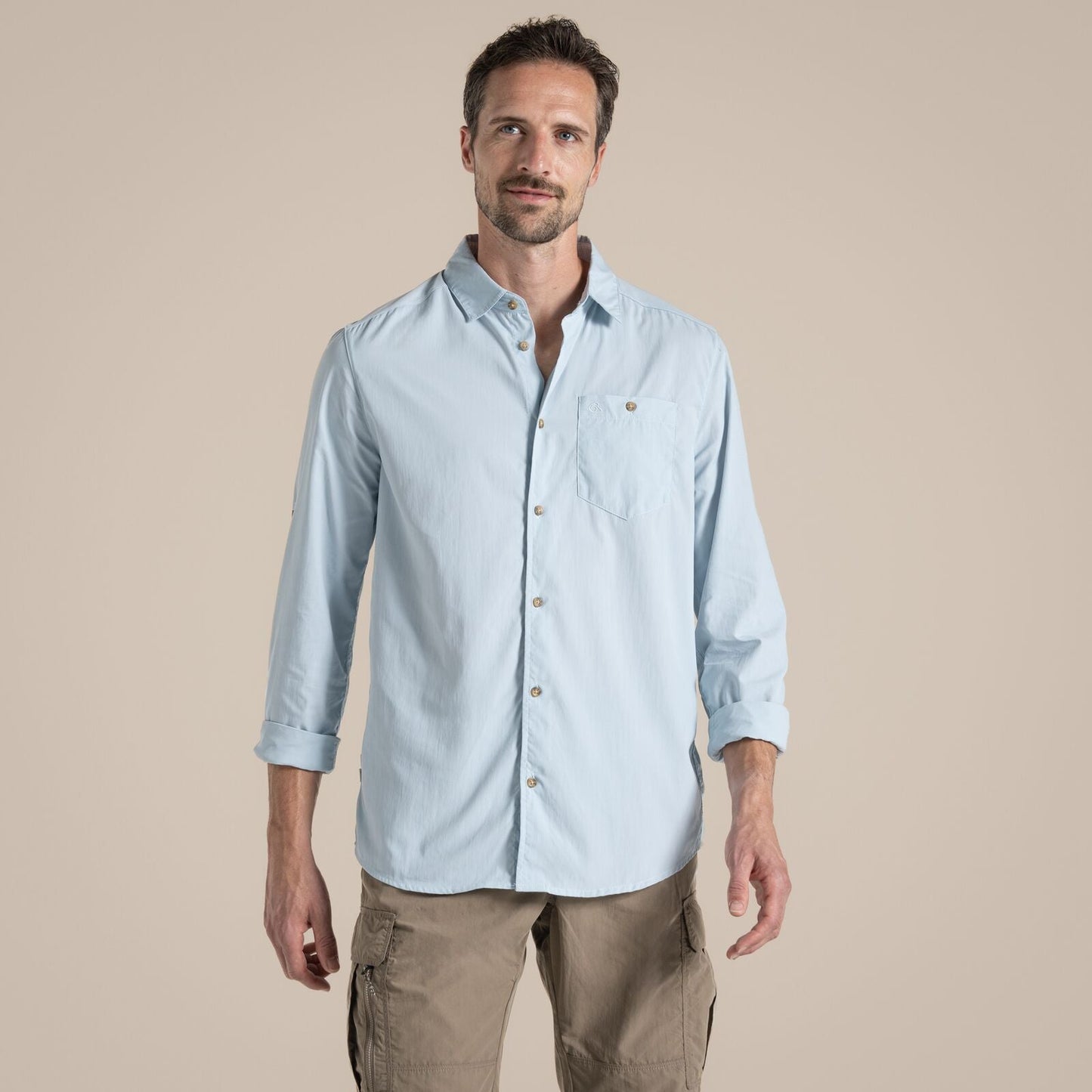 Craghoppers Mens NosiLife Nuoro II UPF Long Sleeve Shirt