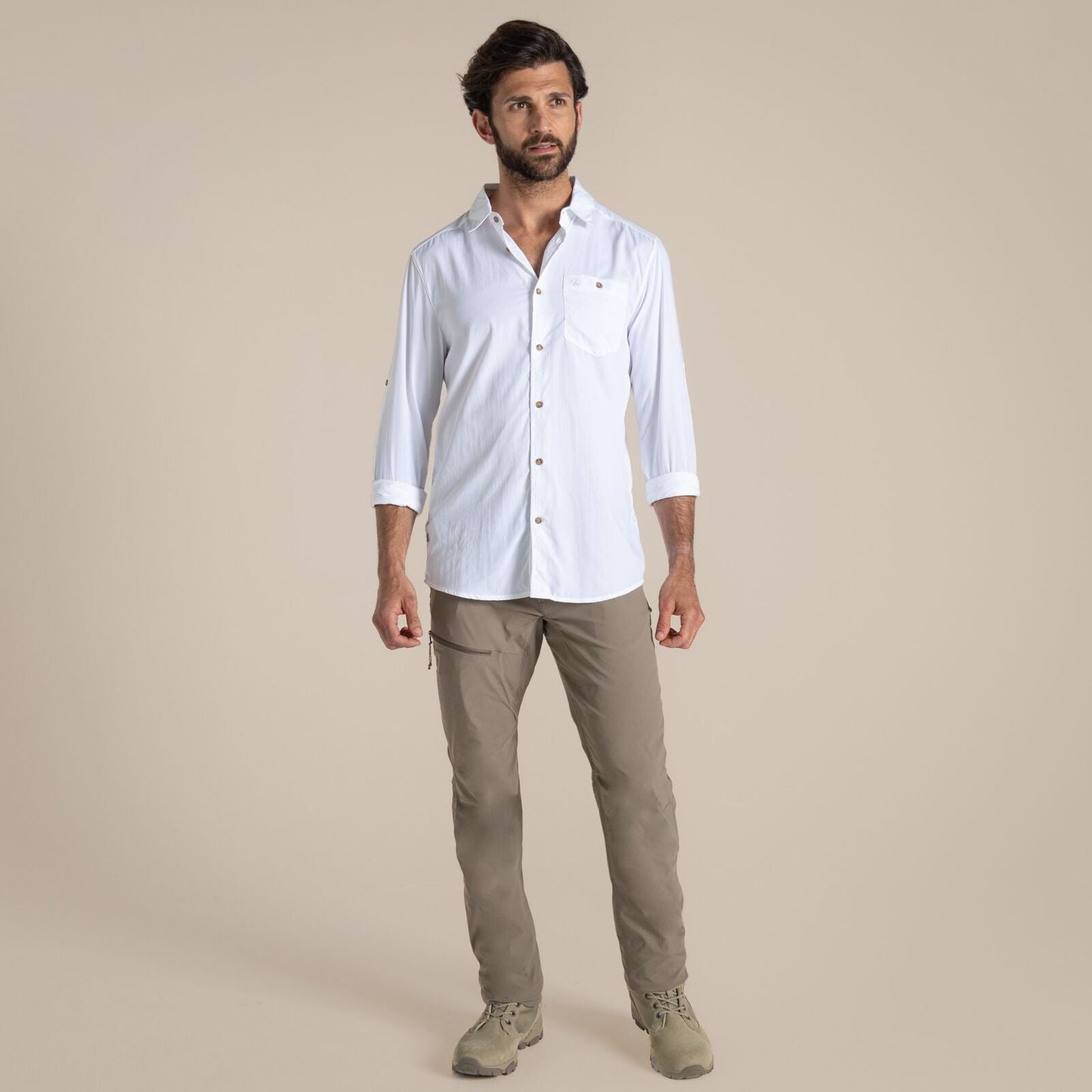 Craghoppers Mens NosiLife Nuoro II UPF Long Sleeve Shirt