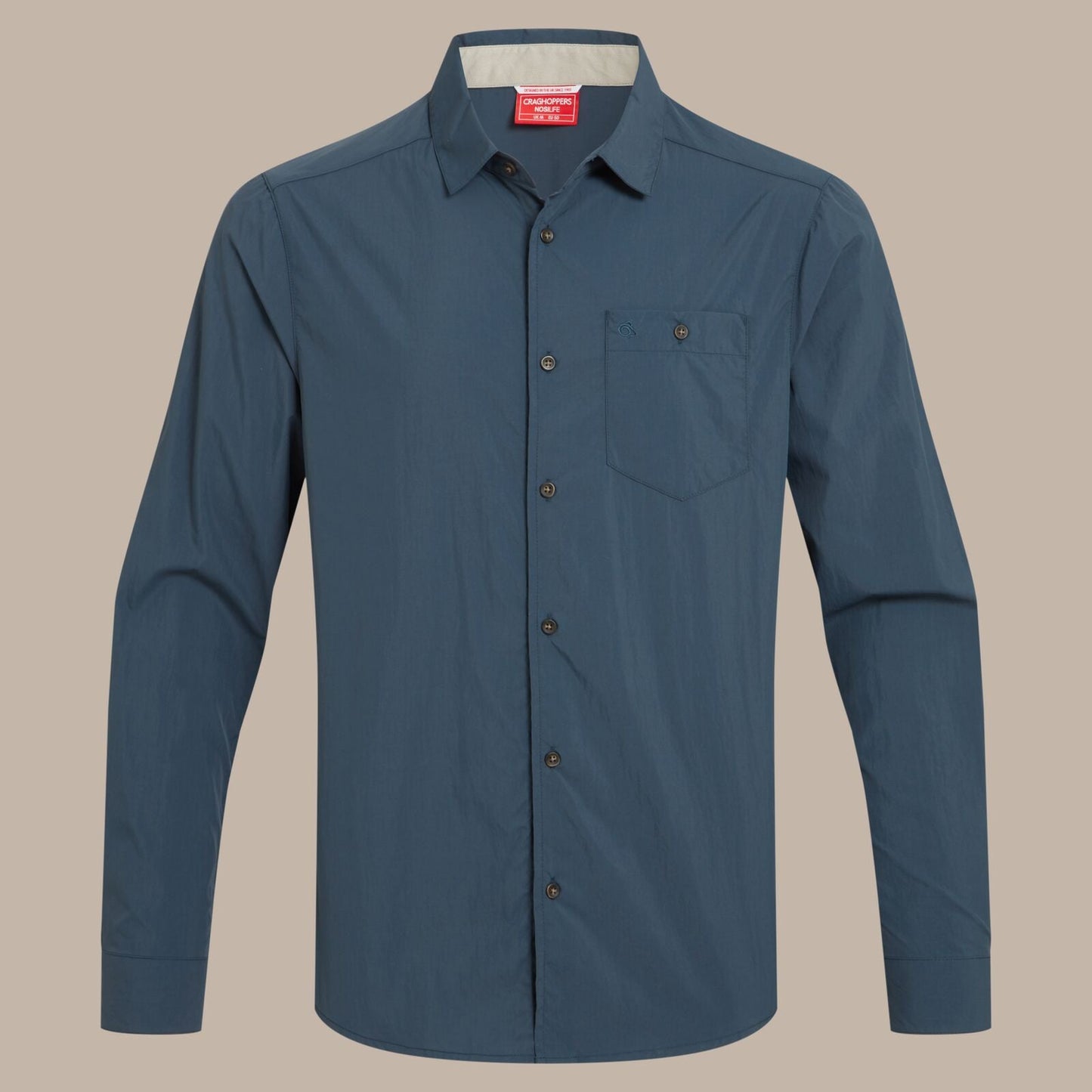 Craghoppers Mens NosiLife Nuoro II UPF Long Sleeve Shirt