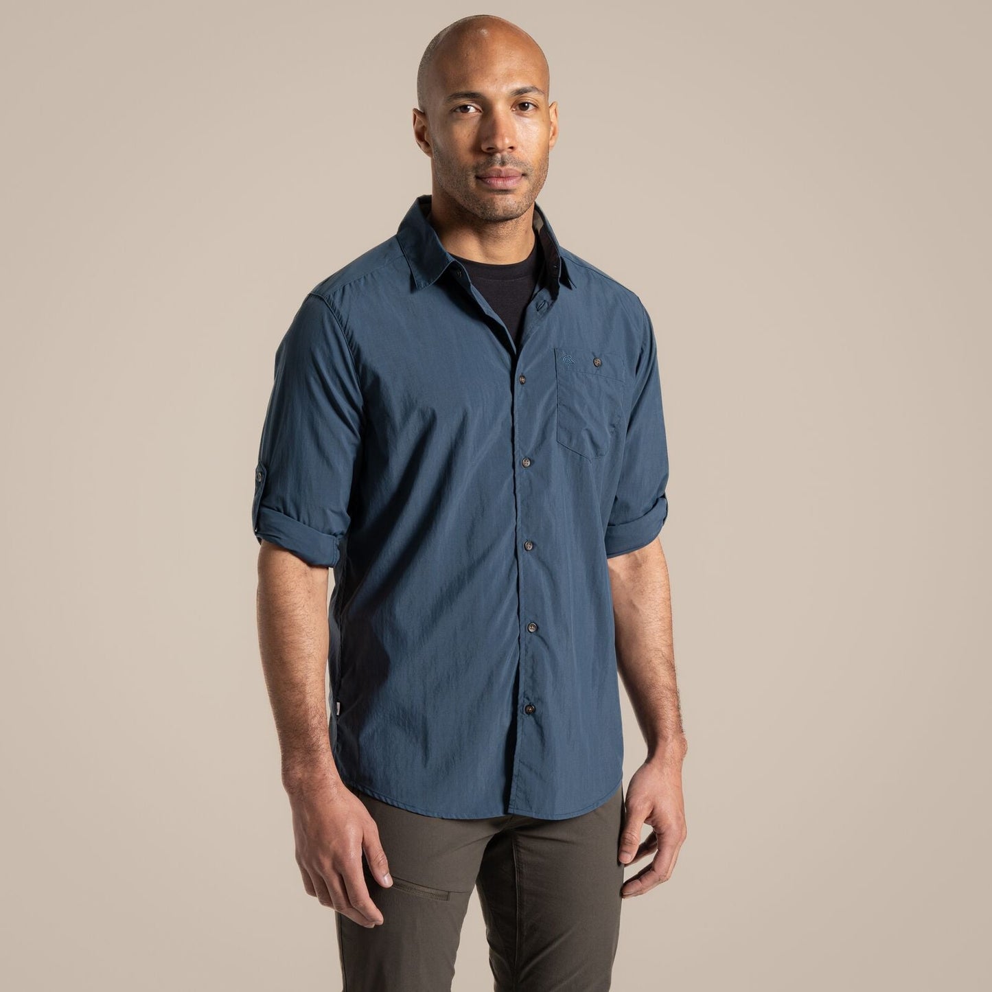 Craghoppers Mens NosiLife Nuoro II UPF Long Sleeve Shirt