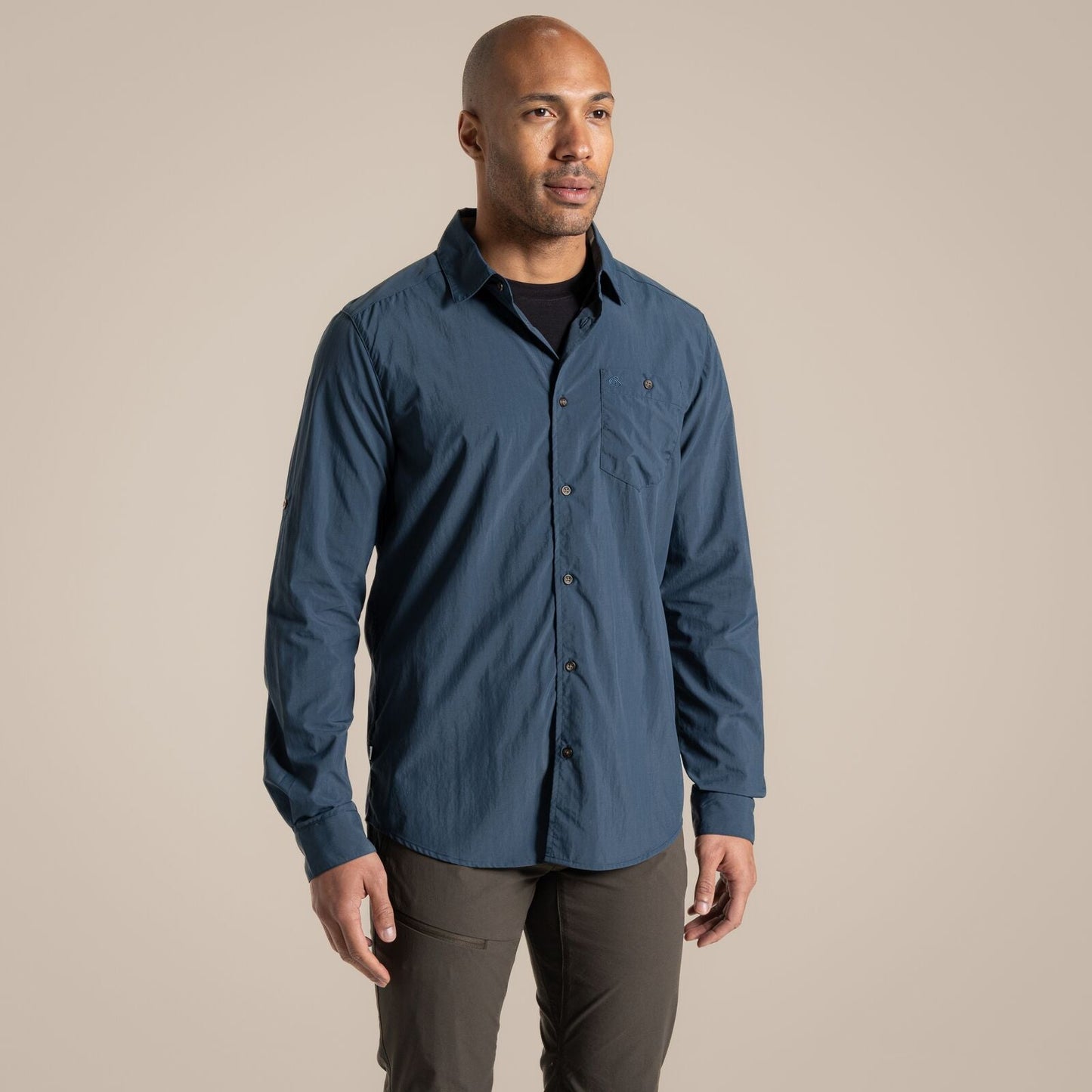 Craghoppers Mens NosiLife Nuoro II UPF Long Sleeve Shirt