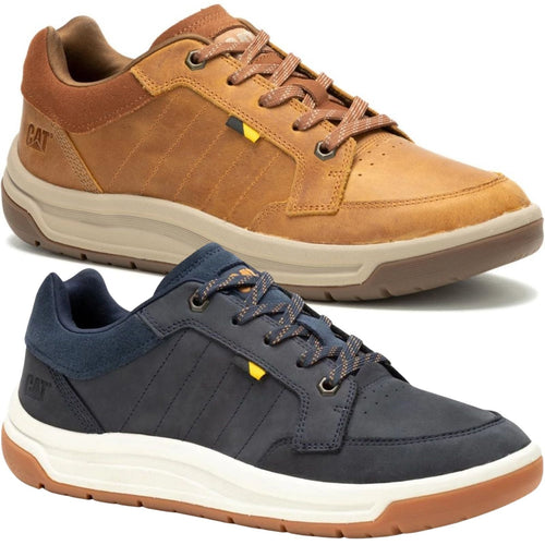 CAT Mens Apa Cush Leather Trainers