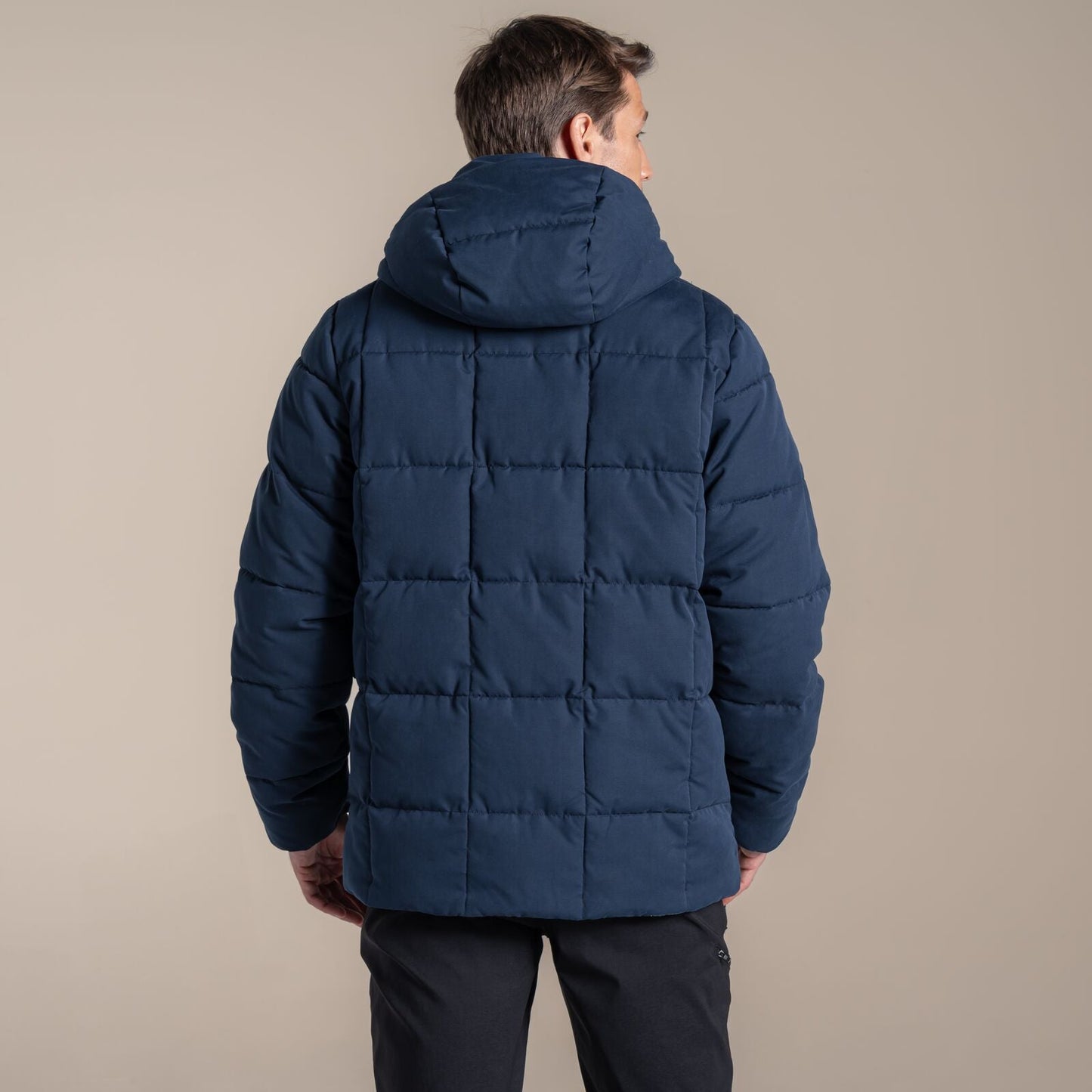 Craghoppers Mens Howgill Downlike Hooded Padded Jacket