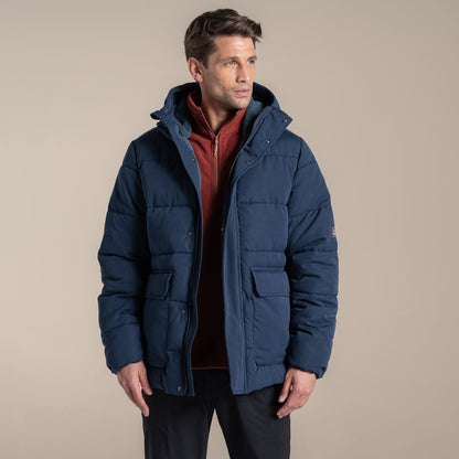 Craghoppers Mens Howgill Downlike Hooded Padded Jacket
