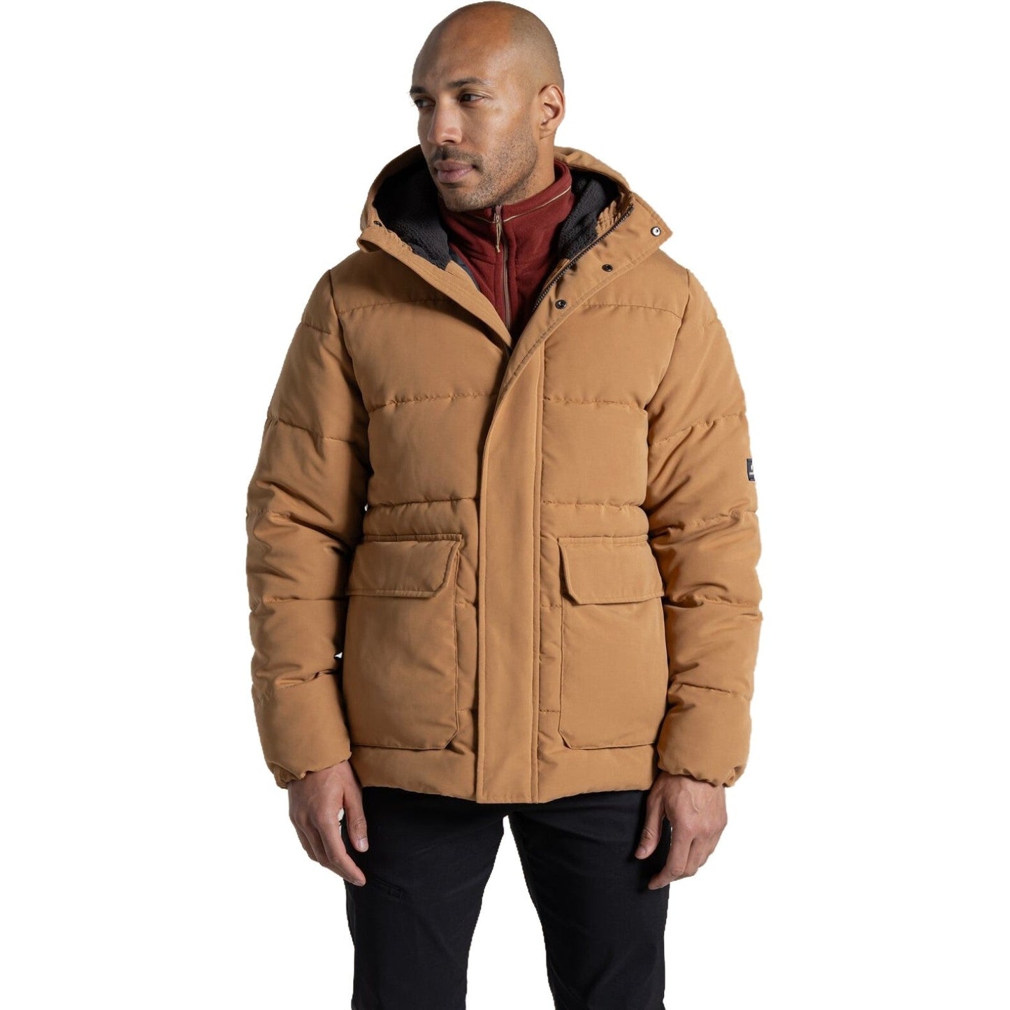 Craghoppers Mens Howgill Downlike Hooded Padded Jacket